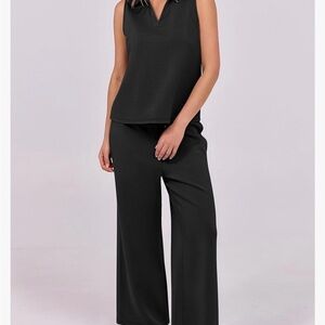 Anrabess 2pc travel set  black size L